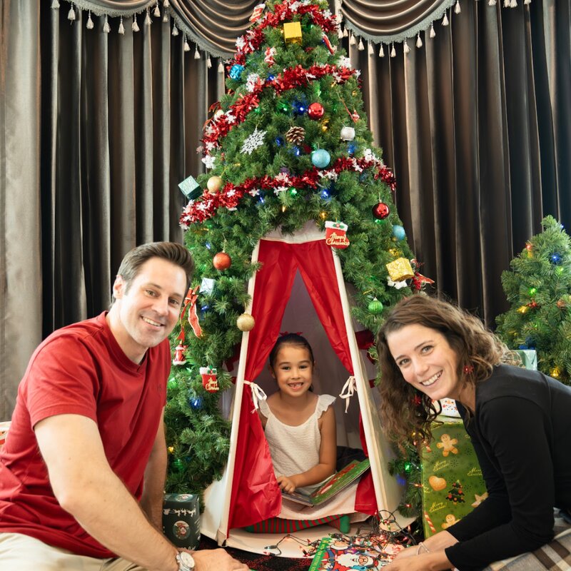 Magical Underland Christmas Tree Tent